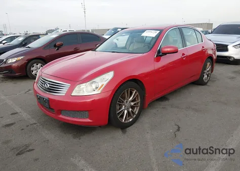 2007 Infiniti G35 Journey z USA, uszkodzony, nr VIN JNKBV61E27M722224